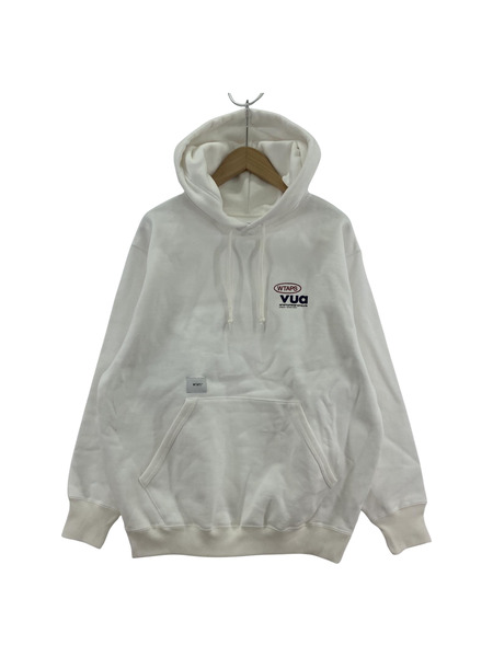 WTAPS HOODY COTTON PROTECT パーカー 白 SIZE 02