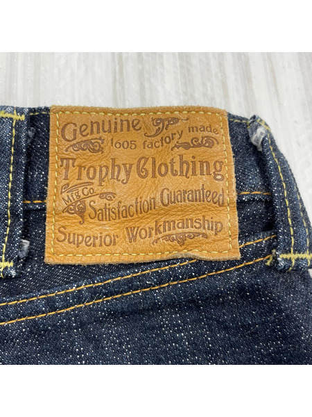 TROPHY CLOTHING  デニム・ジーンズ ダブルニー ダイヤモンド キルティンク