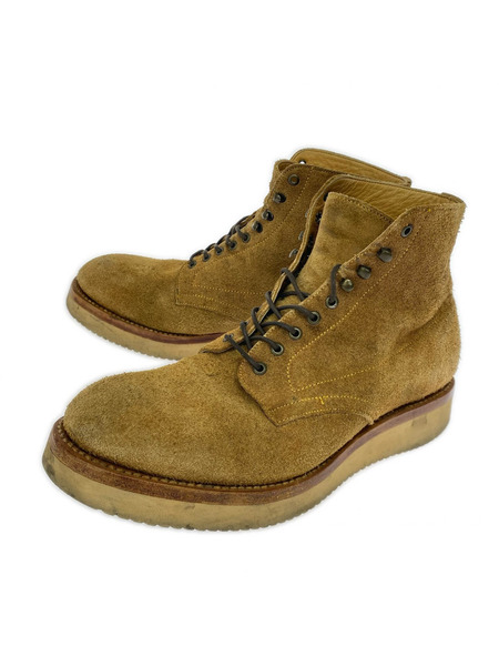 ブーツ スウェード ブラウン
