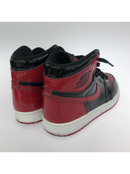 NIKE スニーカー Air Jordan 1 High OG Patent Bred