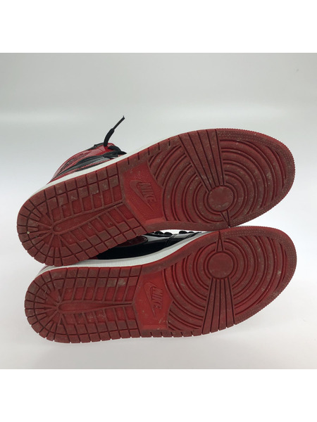 NIKE スニーカー Air Jordan 1 High OG Patent Bred