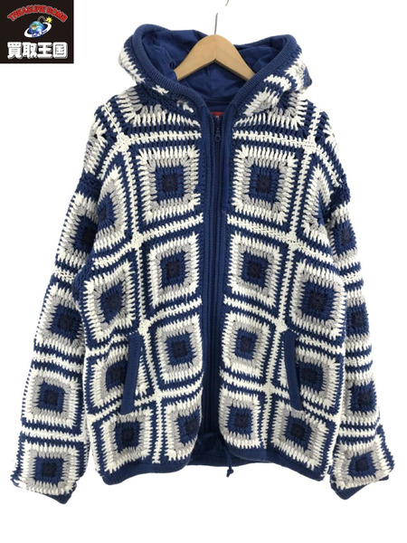 Supreme 20AW Crochet Hooded Zip Up Sweater（XL)[値下]｜商品番号 ...