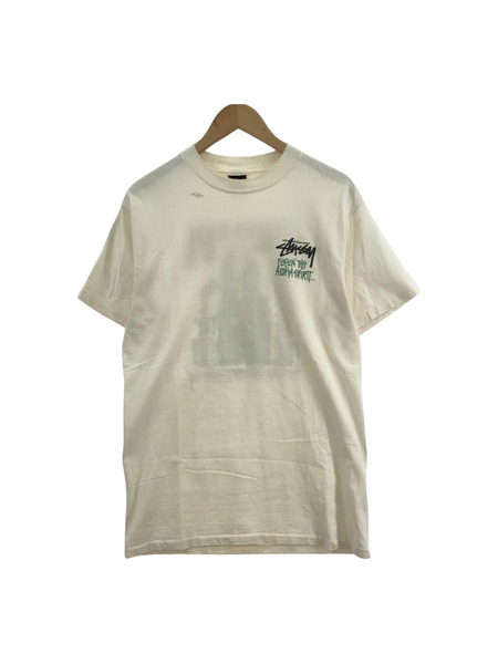 80?90S Stussy Feelin The ALOHA Spirit Tee 白 M