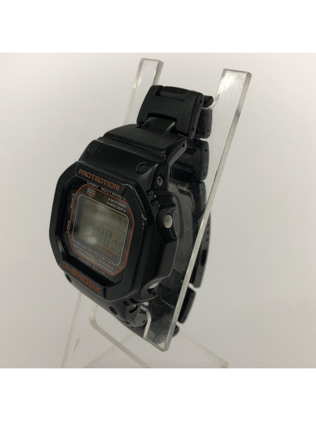 CASIO G-SHOCK ソーラー腕時計 GW-M5610R ブラック×オレンジ