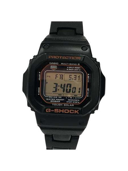 CASIO G-SHOCK ソーラー腕時計 GW-M5610R ブラック×オレンジ
