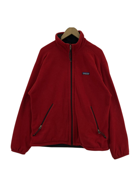 patagonia フリースジャケット レッド M USA製