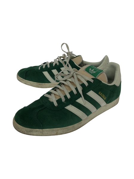 adidas GAZELLE スニーカー(28.0)/グリーン/GY7338