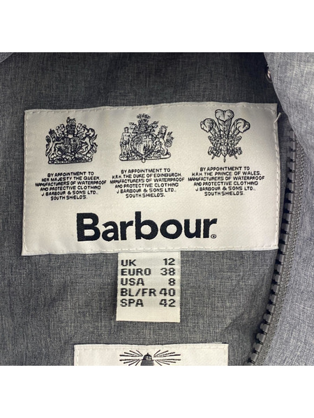 Barbour/CROPPED RAIN MAC JACKET/8