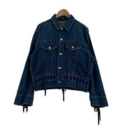G.V.G.V. デニムジャケット DENIM LACE UP JACKETト/ブルー