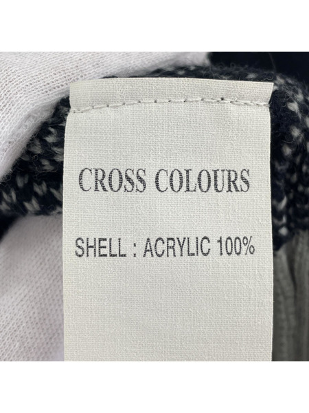 CROSS SOLOURS ライオン ニットセーター BLK (XL)[値下]