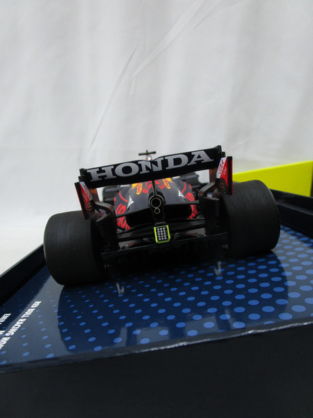 7.ミニチャンプス 1/18 レッドブルレーシング ホンダ RB16B マックス・フェルスタッペン 2021＃３３ コレクターボックス