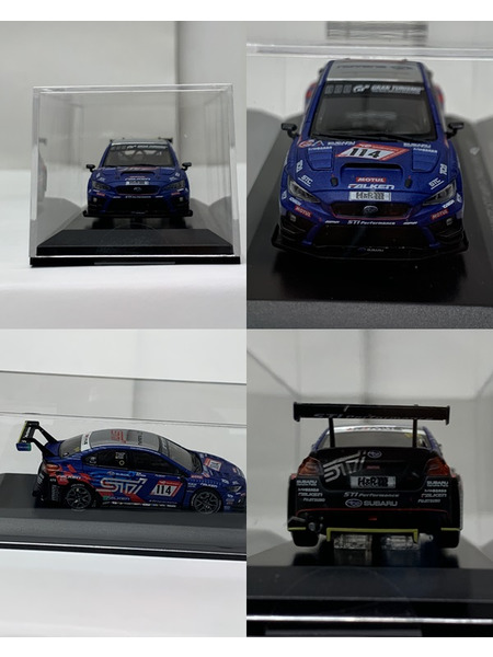 1/64 KYOSHO MINI CAR ＆ BOOK No.17 Special Edition SUBARU WRX STI NBR CHALLENGE 2022 開封品 箱ダメージあり 京商 WRX STI NBR チャレンジ 2022