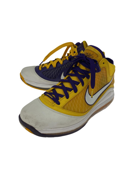 NIKE LEBRON 7 LAKERS MEDIA DAY 27.0cm CW2300-500[値下]