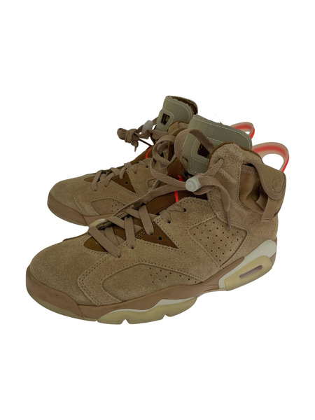 NIKE×Travis Scott AIR JORDAN6 British Khaki