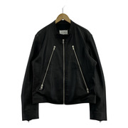 MAISON MARGIELA 14 22SS 5-ZIP LEATHER RIDERS JACKET ハノ字