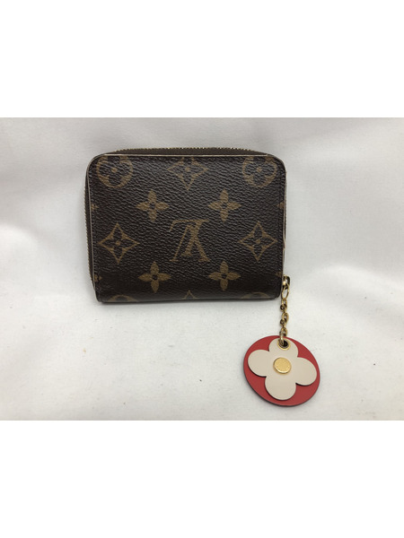 小銭入れ・コインケース ジッピー・コインパース ブルーミングフラワー 角擦れ