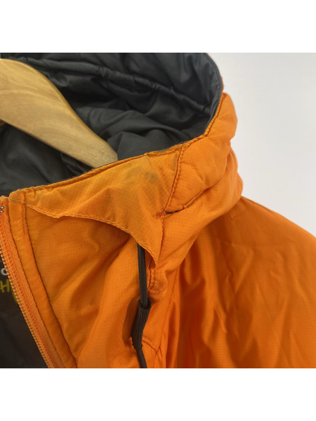 MOUNTAIN HARD WEAR ジップアップ 中綿ジャケット オレンジ (S)