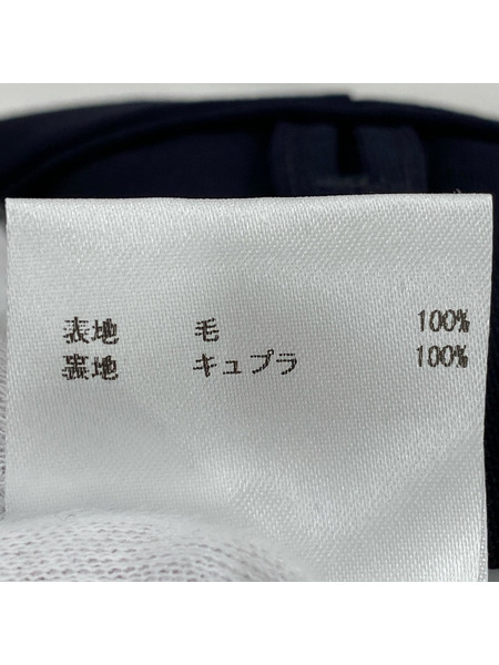 JIL SANDER パンツ センタープレス/スラックス/ネイビー/46