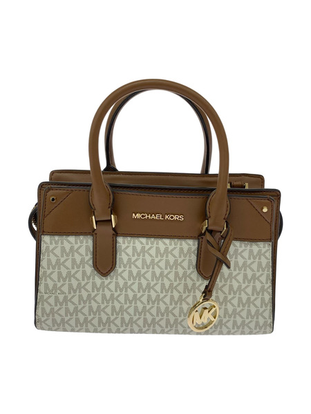 MICHAEL KORS ショルダーバッグ MKシグネチャー 2WAY ホワイト