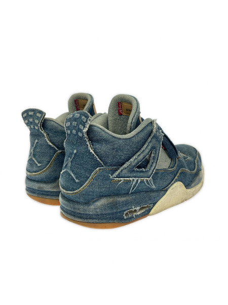 NIKE スニーカー ×LEVI'S AIR JORDAN 4 RETRO AO2571-401