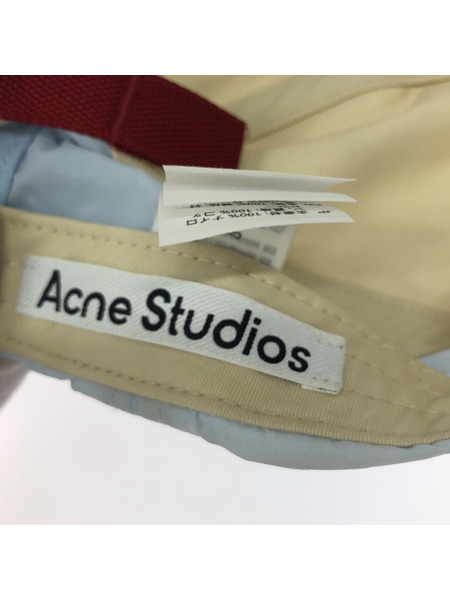 Acne Studios 6パネルキャップ 水色