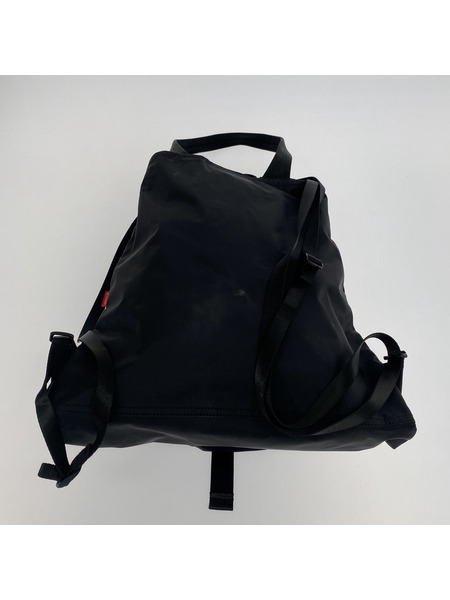 Evisen NYLON SHOULDER BAG BLACK