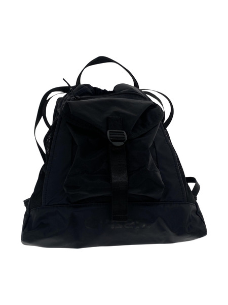 Evisen NYLON SHOULDER BAG BLACK