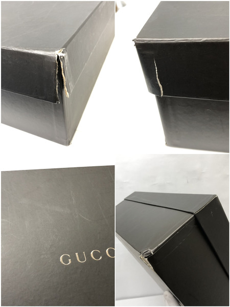 GUCCI ブーツ 内ファー 黒 