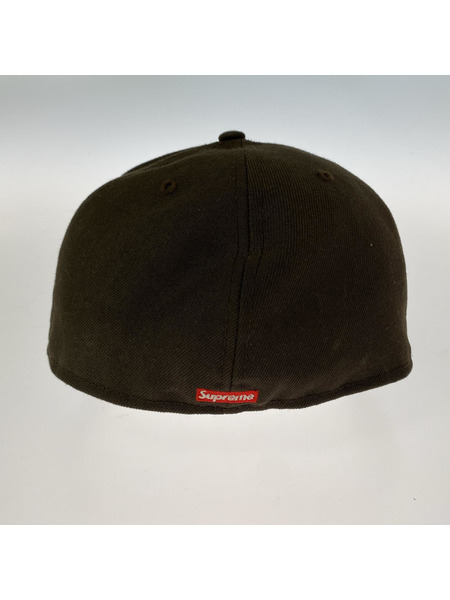 Supreme キャップ NEW ERA 茶