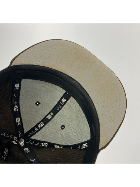 Supreme キャップ NEW ERA 茶