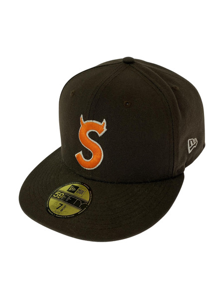 Supreme キャップ NEW ERA 茶