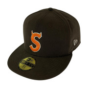 Supreme キャップ NEW ERA 茶