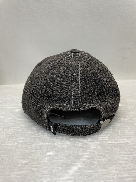 STUSSY Loose Weave Stock Strapback Cap F グレー