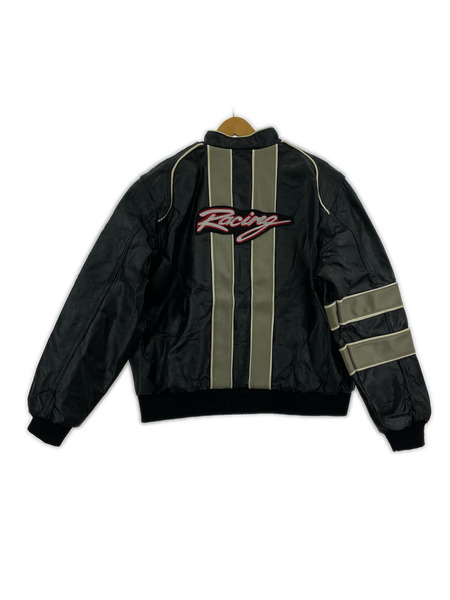 レザージャケット Diamond Plate Racing Jacket BLK L