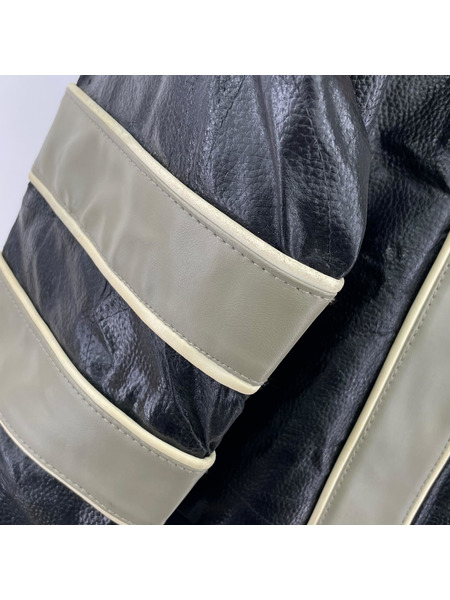 レザージャケット Diamond Plate Racing Jacket BLK L