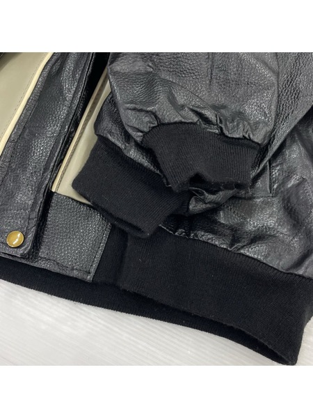 レザージャケット Diamond Plate Racing Jacket BLK L