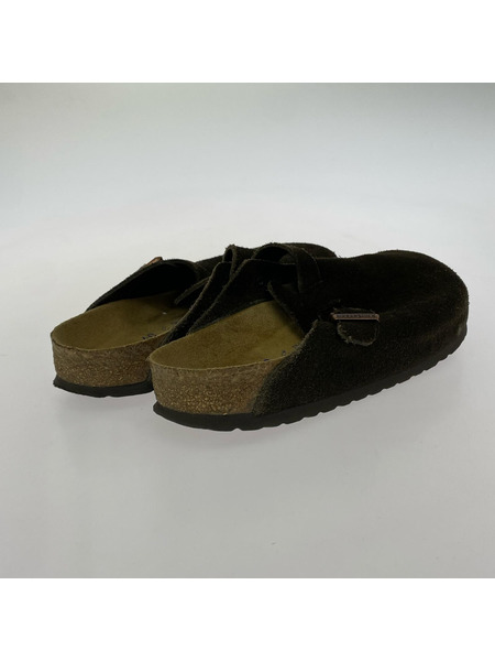 BIRKENSTOCK シューズ Boston スエードレザー 26.0 モカ