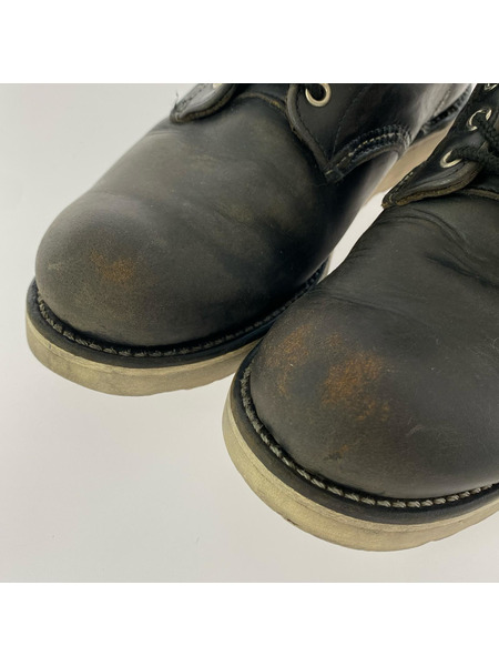 RED WING ブーツ 羽タグ アイリッシュセッター 黒 (9D)