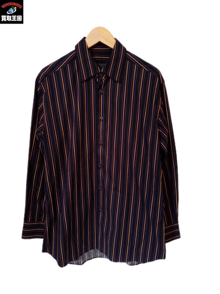 メンズラグ衣料 PRADA　ストライプシャツ/40