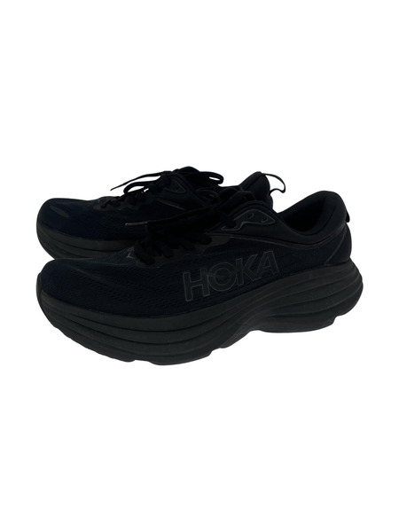 HOKA ONE ONE BONDI 8 WIDE スニーカー ブラック (27.0cm)