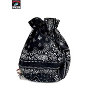 GENTIL BANDIT ペイズリー柄巾着ポーチ