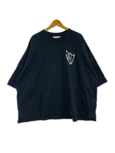 Jieda 半袖Tシャツ・カットソー JED PRINT TEE S/S ブラック