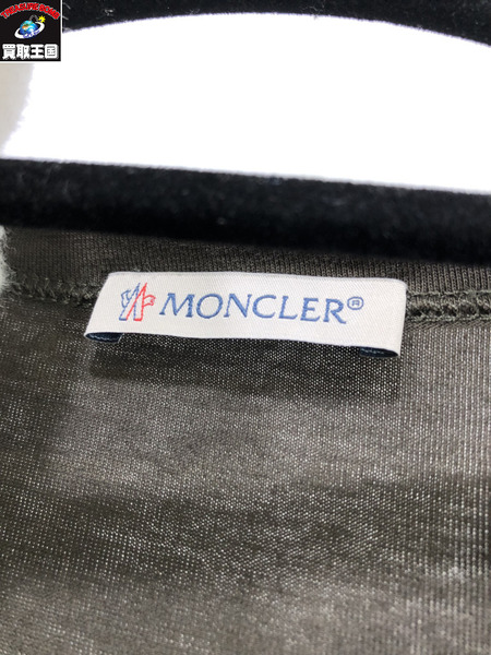 MONCLER/MAGLIA/SSカットソー/BRN/S/茶/モンクレール[値下]
