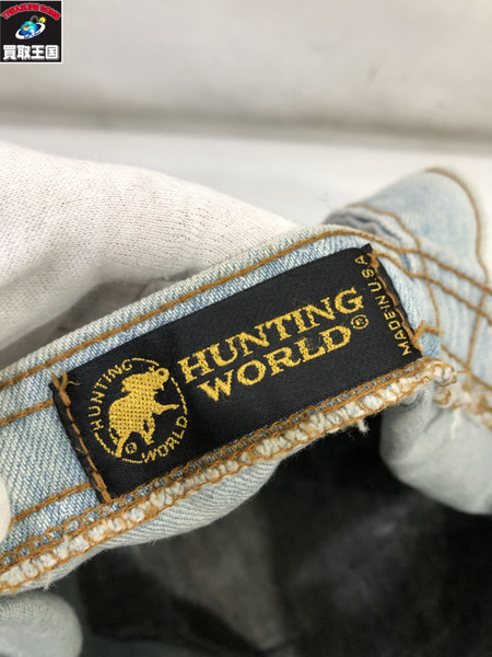 HUNTING WORLD デニムトートバッグ 