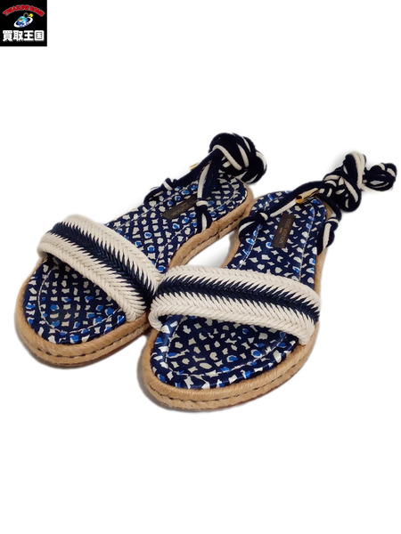 LOUIS VUITTONフラットサンダル 34 1/2 MA1024