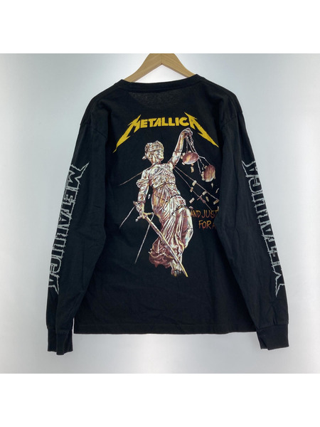長袖Tシャツ・カットソー METALLICA/...AND JUSTICE FOR ALL/両面プリント