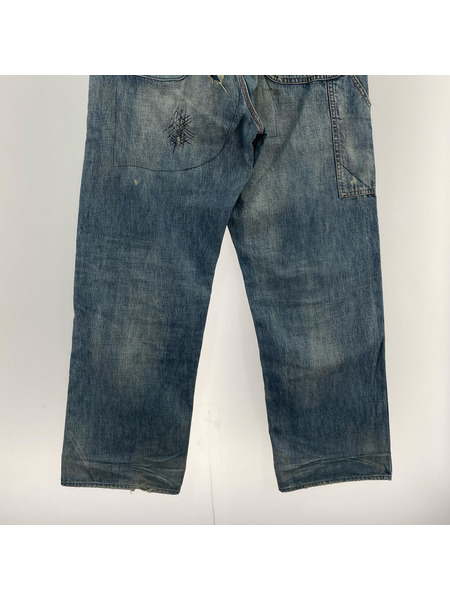 SAINT MICHAEL デニム・ジーンズ DENIM PAINTER PANTS (S)