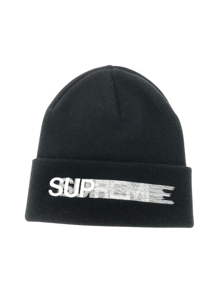 23SS/Supreme/Motion Logo Beanie/ブラック