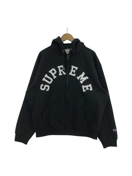 Supreme×Champion Zip Up Hooded Sweatshirt/M