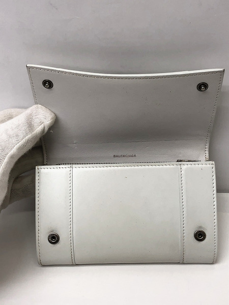 BALENCIAGA 2つ折り財布 白